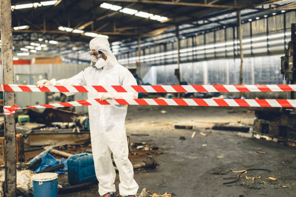 Professional Biohazard technician working in Emmitsburg, MD